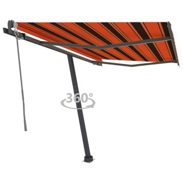 Gossi copertina autonoma retractabila automat, oranj&maro 350x250 cm