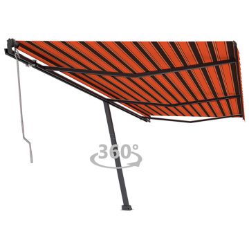 Gossi copertina autonoma retractabila automat oranj/maro 600x350 cm