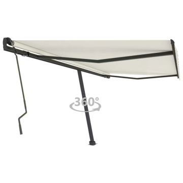 Gossi copertina autonoma retractabila manual, crem, 400x300 cm