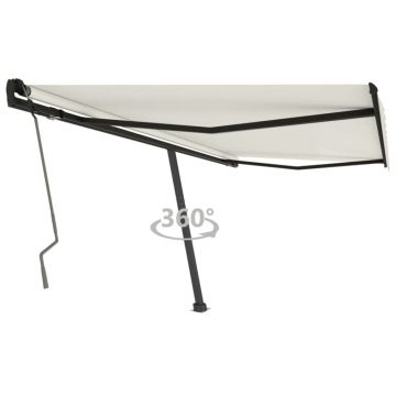 Gossi copertina autonoma retractabila manual, crem, 450x350 cm