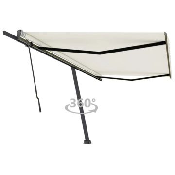 Gossi copertina autonoma retractabila manual, crem, 500x300 cm