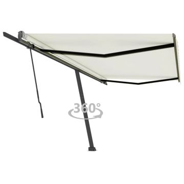 Gossi copertina autonoma retractabila manual, crem, 500x350 cm