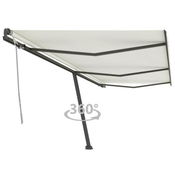 Gossi copertina autonoma retractabila manual, crem, 600x300 cm