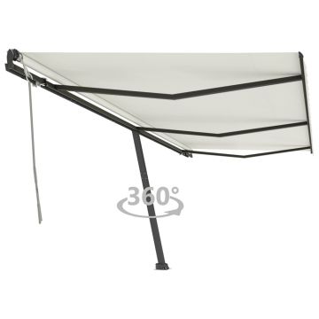 Gossi copertina autonoma retractabila manual, crem, 600x350 cm