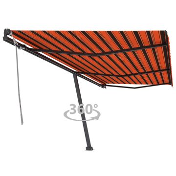Gossi copertina autonoma retractabila manual, oranj/maro, 600x350 cm