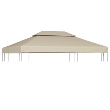 Gossi copertina de rezerva acoperis pavilion, bej, 3x4 m, 310 g/m2