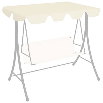 Gossi copertina de rezerva leagan gradina, crem, 188/168x145/110cm