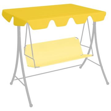Gossi copertina de rezerva leagan gradina, galben, 150/130x105/70 cm