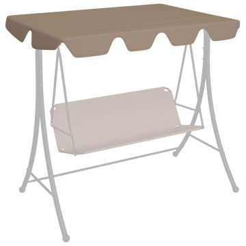 Gossi copertina de rezerva leagan gradina gri taupe 188/168x145/110cm