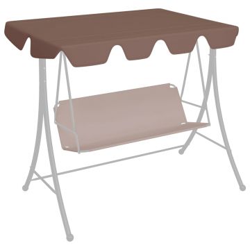 Gossi copertina de rezerva leagan gradina, maro, 150/130x105/70 cm
