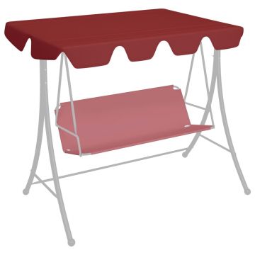 Gossi copertina de rezerva leagan gradina, rosu vin 150/130x105/70 cm
