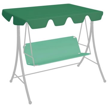 Gossi copertina de rezerva leagan gradina, verde, 150/130x105/70 cm