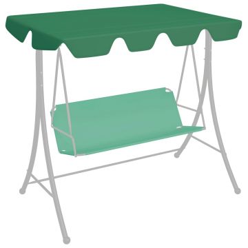 Gossi copertina de rezerva leagan gradina, verde, 188/168x145/110cm