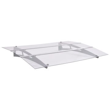 Gossi copertina de usa argintiu si transparent 120x90 cm policarbonat