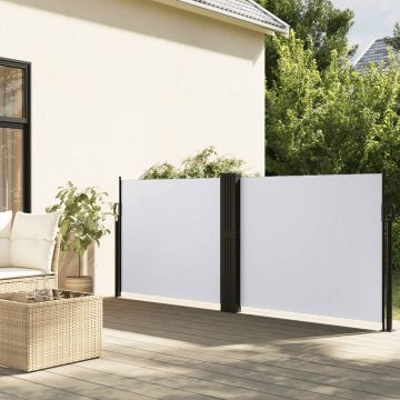 Gossi copertina laterala retractabila, alb, 120 x 600 cm