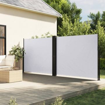 Gossi copertina laterala retractabila, alb, 160x1000 cm