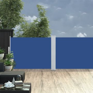 Gossi copertina laterala retractabila, albastru, 120 x 1000 cm