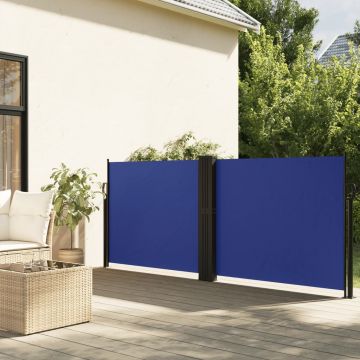 Gossi copertina laterala retractabila, albastru, 120x1200 cm