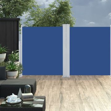 Gossi copertina laterala retractabila, albastru, 140 x 600 cm