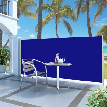 Gossi copertina laterala retractabila, albastru, 140x300 cm