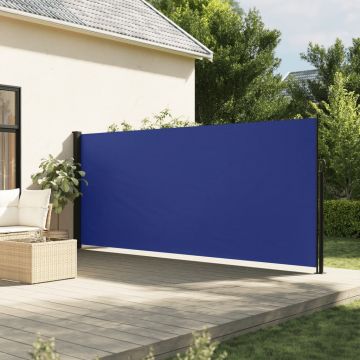 Gossi copertina laterala retractabila, albastru, 160 x 600 cm