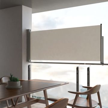 Gossi copertina laterala retractabila de terasa, crem, 100 x 300 cm
