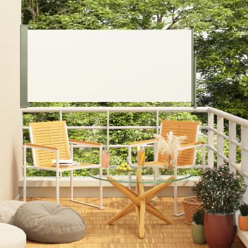 Gossi copertina laterala retractabila de terasa, crem, 140x300 cm