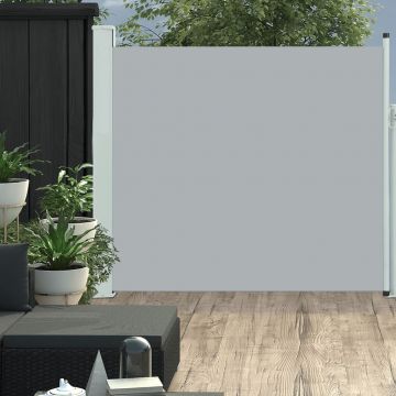 Gossi copertina laterala retractabila de terasa, gri, 170 x 300 cm