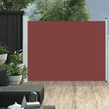 Gossi copertina laterala retractabila de terasa, maro, 140 x 500 cm