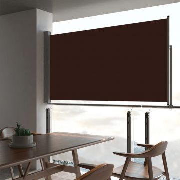 Gossi copertina laterala retractabila de terasa, maro, 160 x 300 cm