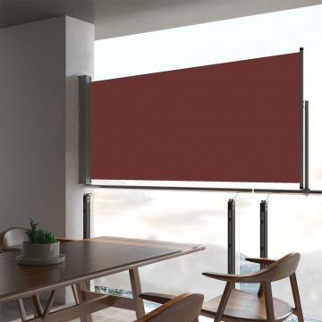 Gossi copertina laterala retractabila de terasa, maro, 60 x 300 cm