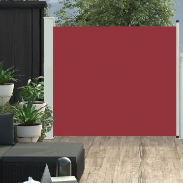 Gossi copertina laterala retractabila de terasa, rosu, 100 x 300 cm