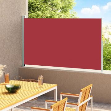 Gossi copertina laterala retractabila de terasa, rosu, 180x300 cm