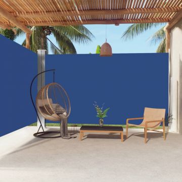Gossi copertina laterala retractabila, albastru, 220x600 cm