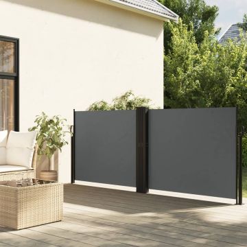 Gossi copertina laterala retractabila, antracit, 100 x 600 cm