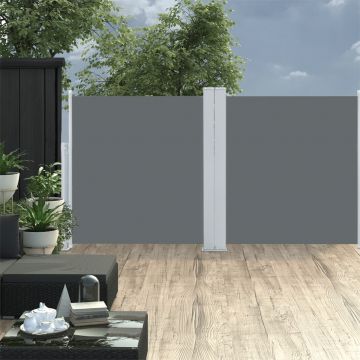 Gossi copertina laterala retractabila, antracit, 120 x 600 cm