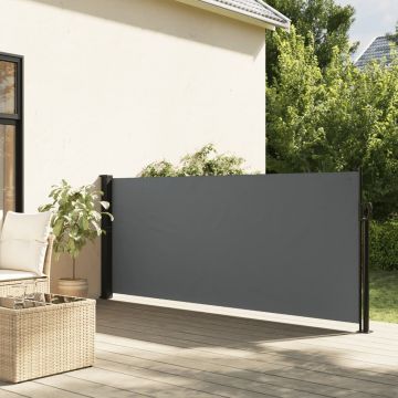 Gossi copertina laterala retractabila, antracit, 140x500 cm