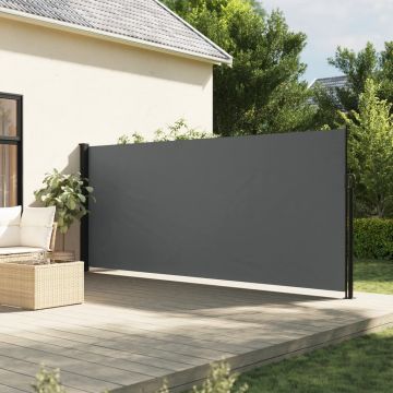 Gossi copertina laterala retractabila, antracit, 180x500 cm