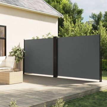 Gossi copertina laterala retractabila, antracit, 180x600 cm