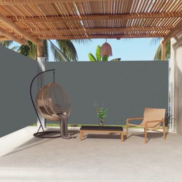 Gossi copertina laterala retractabila, antracit, 200x600 cm
