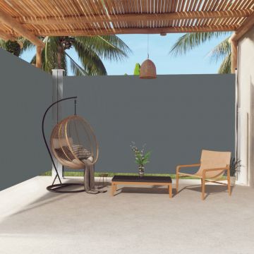 Gossi copertina laterala retractabila, antracit, 220x600 cm