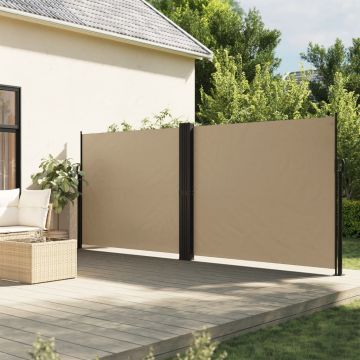 Gossi copertina laterala retractabila, bej, 180x1200 cm