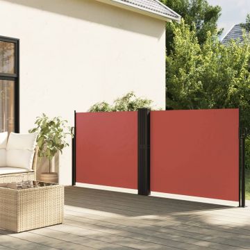 Gossi copertina laterala retractabila, caramiziu, 100 x 1000 cm