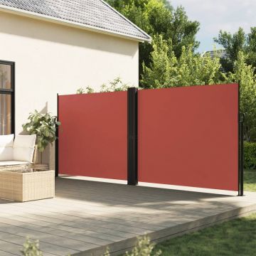 Gossi copertina laterala retractabila, caramiziu, 160x1200 cm