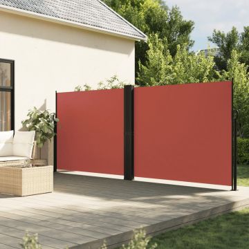 Gossi copertina laterala retractabila, caramiziu, 180x1000 cm