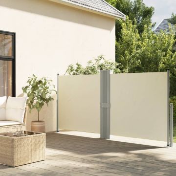 Gossi copertina laterala retractabila, crem, 140x1200 cm
