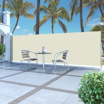 Gossi copertina laterala retractabila, crem, 160x500 cm