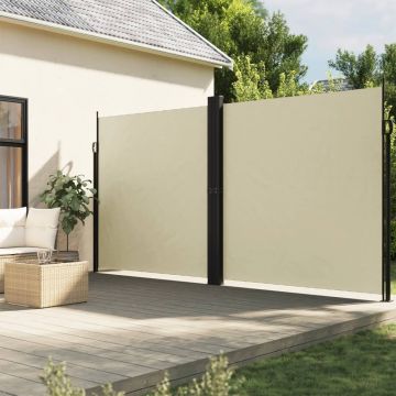 Gossi copertina laterala retractabila, crem, 200x600 cm