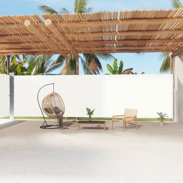 Gossi copertina laterala retractabila, crem, 220x1200 cm
