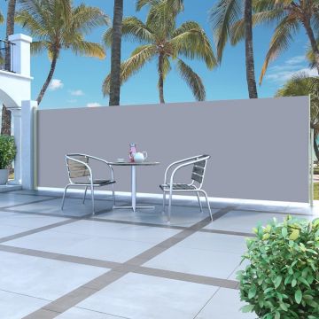 Gossi copertina laterala retractabila, gri, 160x500 cm
